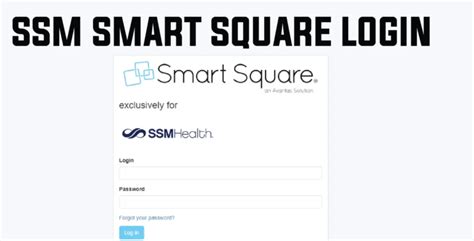 SSM Smart Square Login Guide: Step